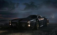 silver black car (Rocket League)