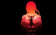 Makima silhouette