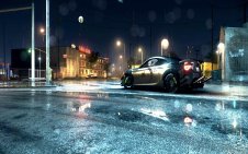 Toyota Supra in RAINING NIGHT CITY (Need for speed)