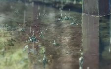 Anime rain