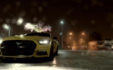 Yellow FORD MUSTANG GT (Need for speed)