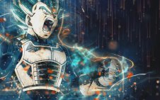 Blue VEGETA From DRAGON BALL