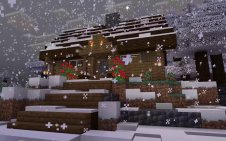 christmas in minecraft