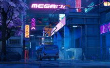 Fortnite Neon City