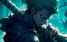 Roronoa Zoro green