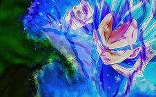 Vegeta Super Saiyan Blue