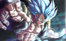 GOGETA with blue hair (Dragon Ball)