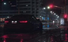 BMW M4: Night Rain Drift