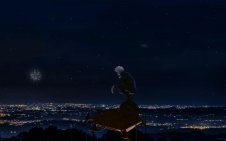 Gojo Satoru Night Fireworks (Jujutsu Kaisen)