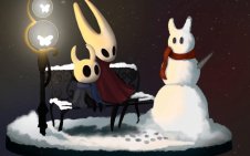 hollow knight in winter
