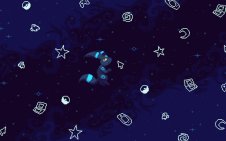 Umbreon in space (Pokemon)