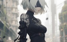 2B in Nier Automata