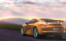 Cayman GT4 gold