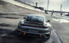 porsche 911 Turbo S Silver Metallic