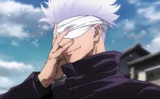 Satoru in white mask