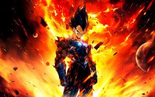 Ruthless Warrior Vegeta