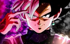 Super Saiyan Black and Rose