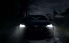 BMW M6 black