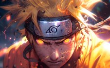 Naruto Orange Eyes