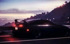 Toyota Supra Night Drive