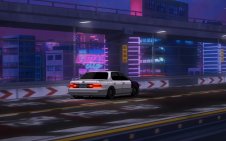 Lexus on the Freeway