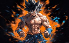 Ripped Body Goku