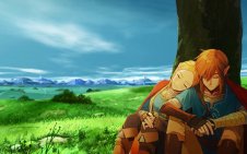 Princess Zelda and Link (The Legend Of Zelda)