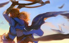 Princess Zelda with Link (The Legend Of Zelda)