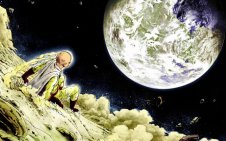 Saitama on the moon