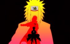 Naruto silhouette