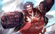 Luffy Gear 4 Bouncing