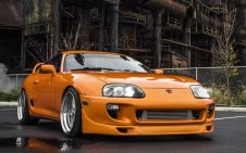 Toyota Supra Orange