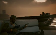 guitarist on a yacht (cyberpunk 2077)