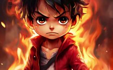 luffy chibi