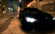BMW under the rain (NFS)