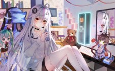 Anime Girl's Gaming Space