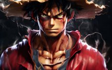 Monkey D. Luffy realistic