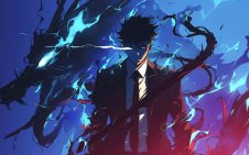 Sung JinWoo and dragon