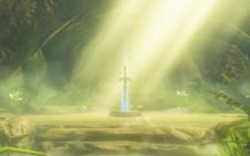 The Hero Sword Zelda from Breath of the Wild