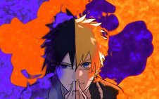 naruto and sasuke face