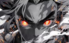 Kyojuro Rengoku flame eyes