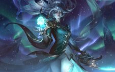 Winterblessed warrior Diana (LoL)