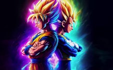 Goku and Vegeta