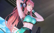 Zero Two in sporty style