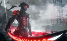 Genji Blade in the Rain