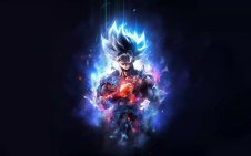 goku Explosive Aura