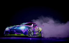 Toyota Supra Drifting