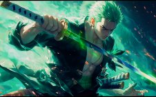 Fearless Blade Roronoa Zoro