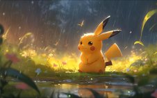 Pikachu Rainy Day Adventure