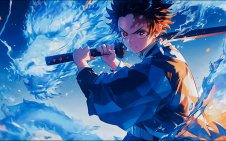 Tanjiro Water Dragon